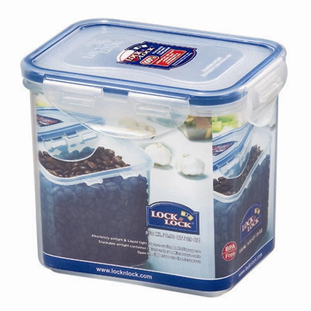 HPL808 Lock & Lock Tall Water Tight Kitchen Food Container 29oz 3.5Cup 4 PCS