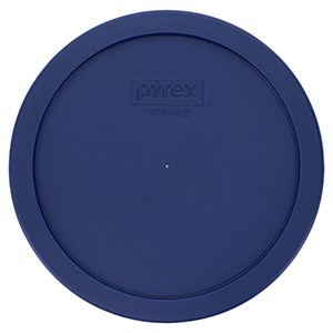 7402-PC Blue Plastic Cover for 6 & 7 Cup Round Dishes – Made in | BPA-Plastic |