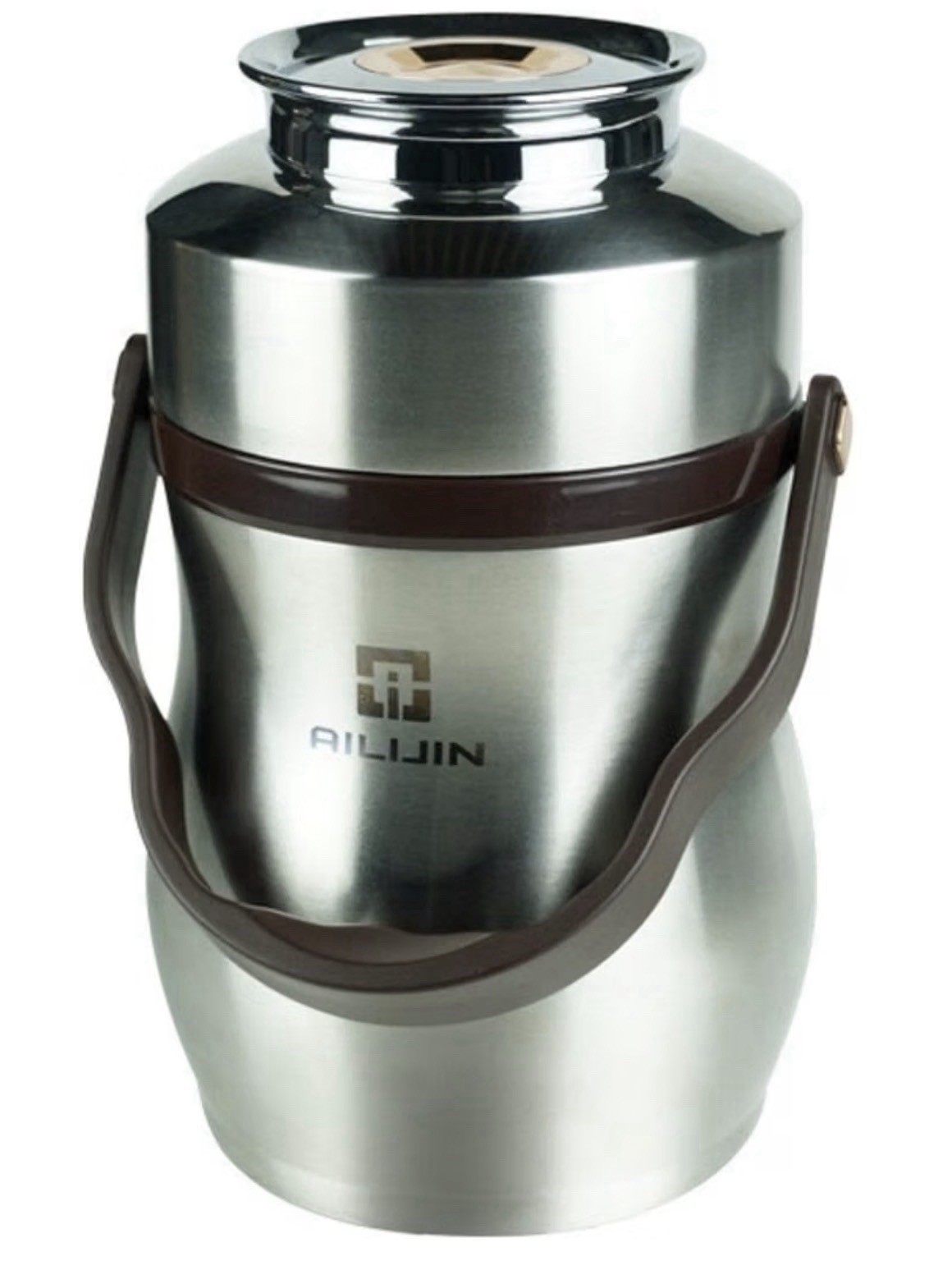 AILIJIN Stainless Steel Insulated Airtight Storage Jar w/ Handle 2.8L Set of 4
