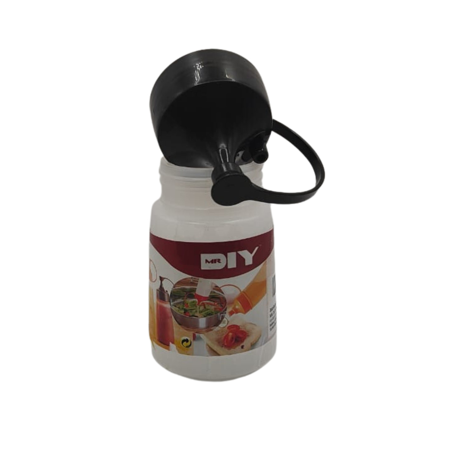 150ml Small Sauce Condiment Multipurpose Bottles Keeper Container With Black Lid