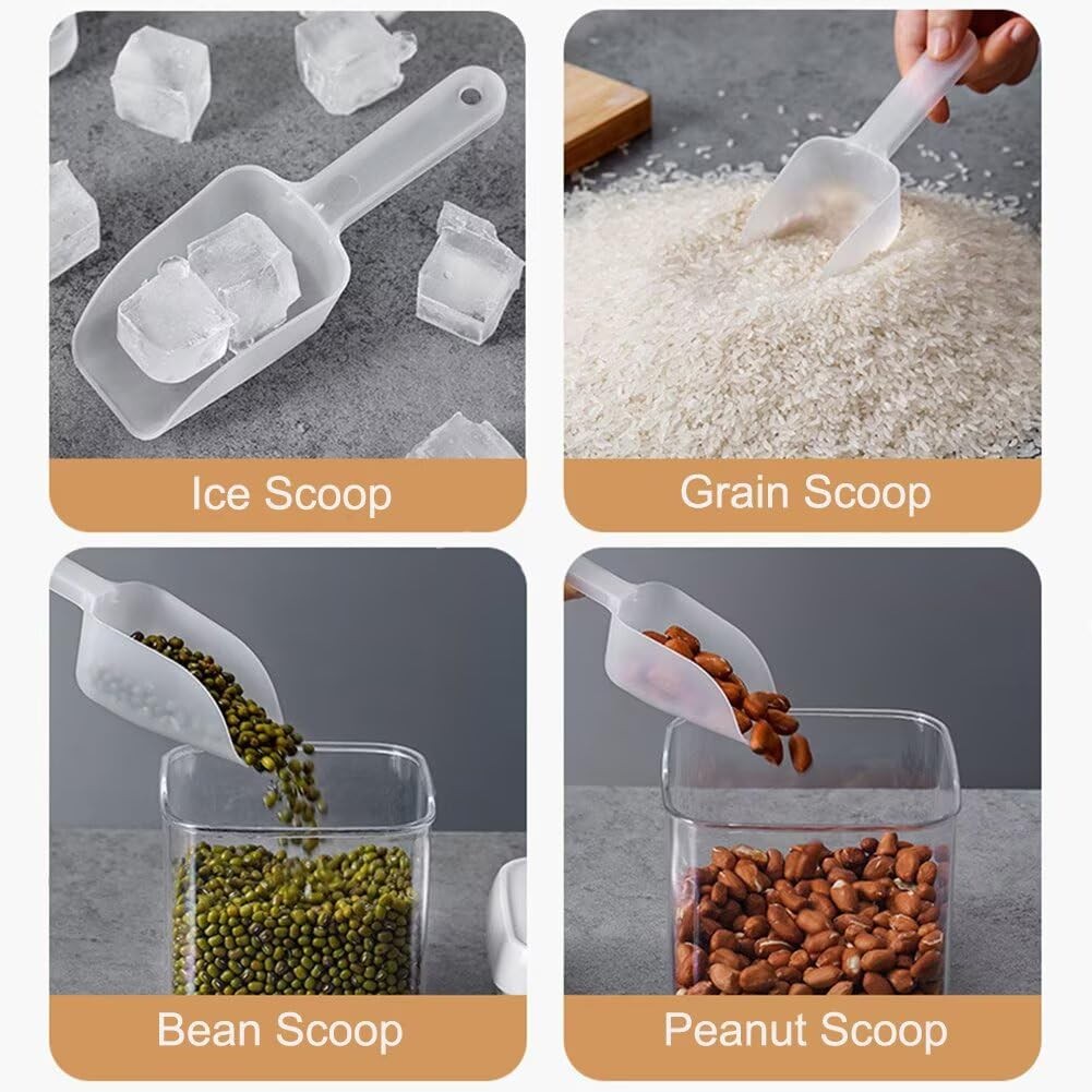 8Pcs Ice Scoop for Freeze 5.9 x 2.2in Small Candy Scoop Kitchen Gadgets for F…
