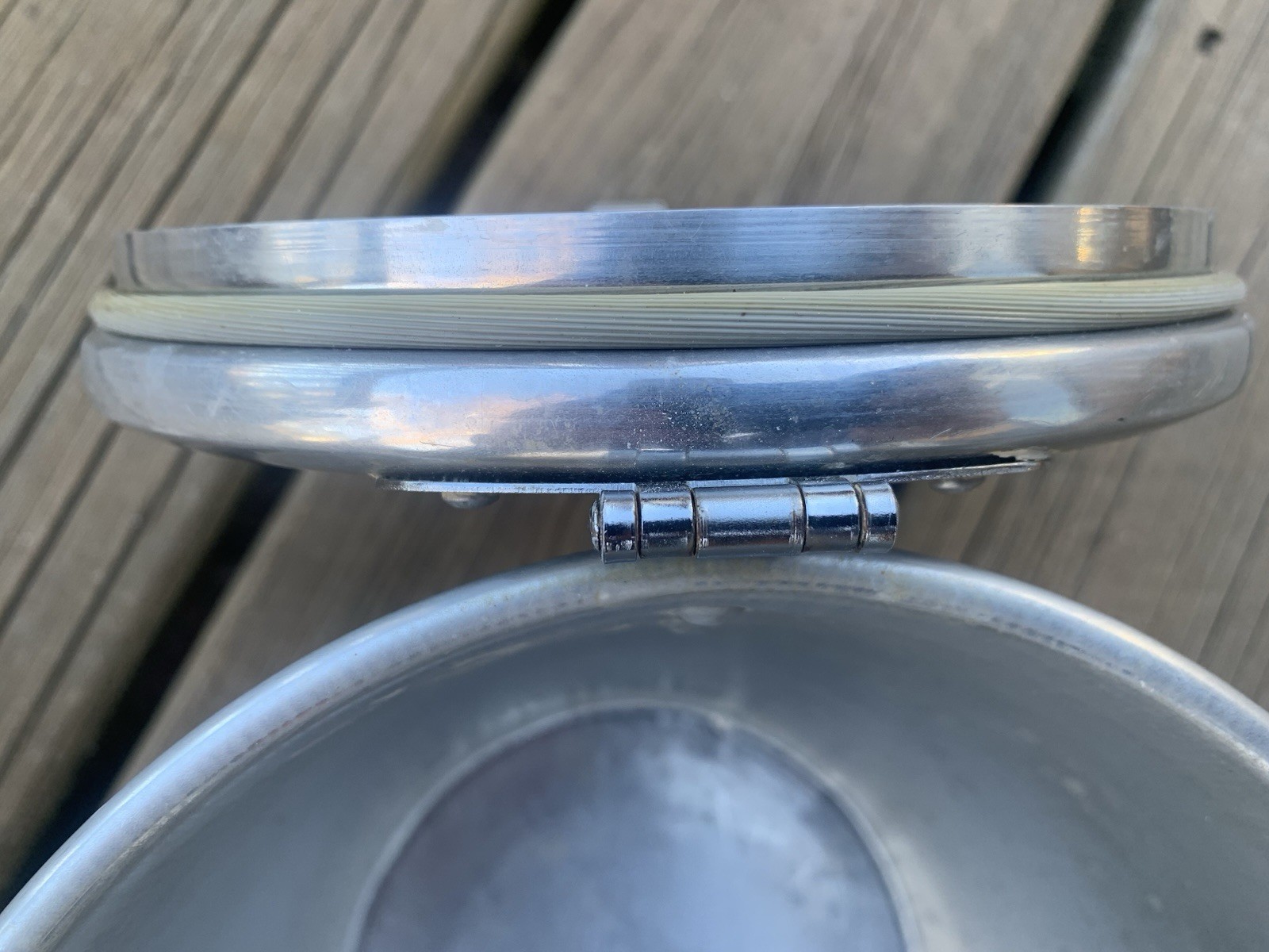 Fresh-O-Later Aluminum Kitchen Container Keg Style Rubber Gasket Coffee Sugar