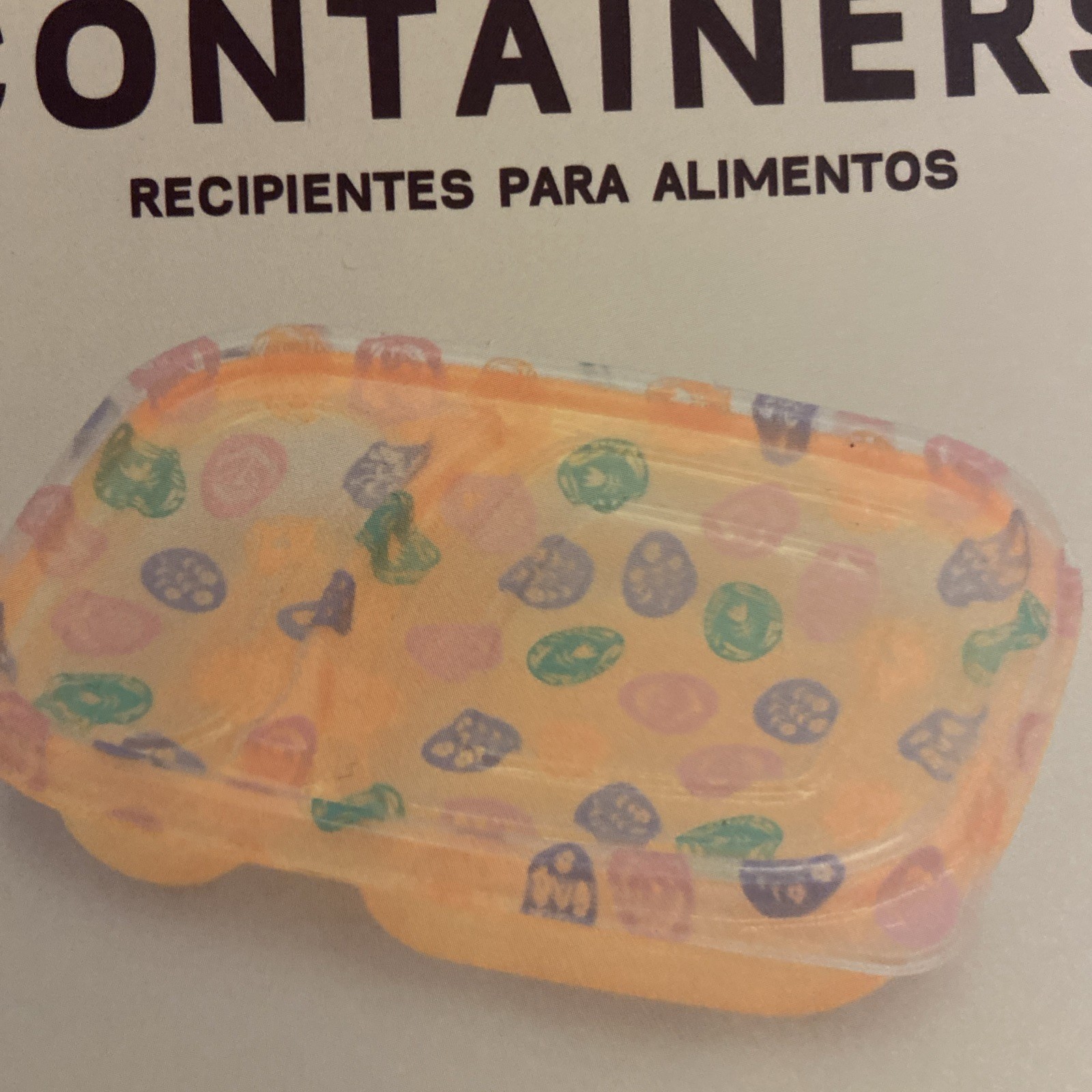 Set Crofton Meal Prep 4 Containers W/ Lids Easter Eggs 2 Compartment NWT