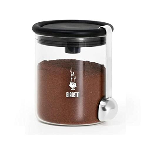 Bialetti – Smart Coffee Jar: Made in Glass to Preserve the Aroma of the Coffee –