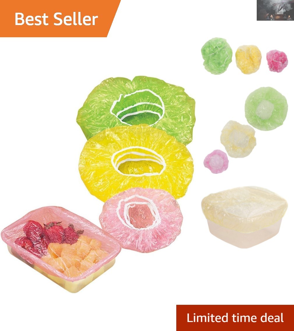 Versatile Elastic Covers for Food Preservation – Set of 24 for Every Kitchen