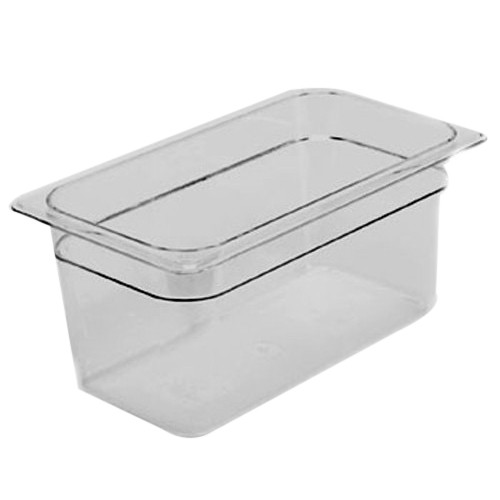 Cambro Camwear Regular Food Pan Clear, 5.6 qt. | 1 Each