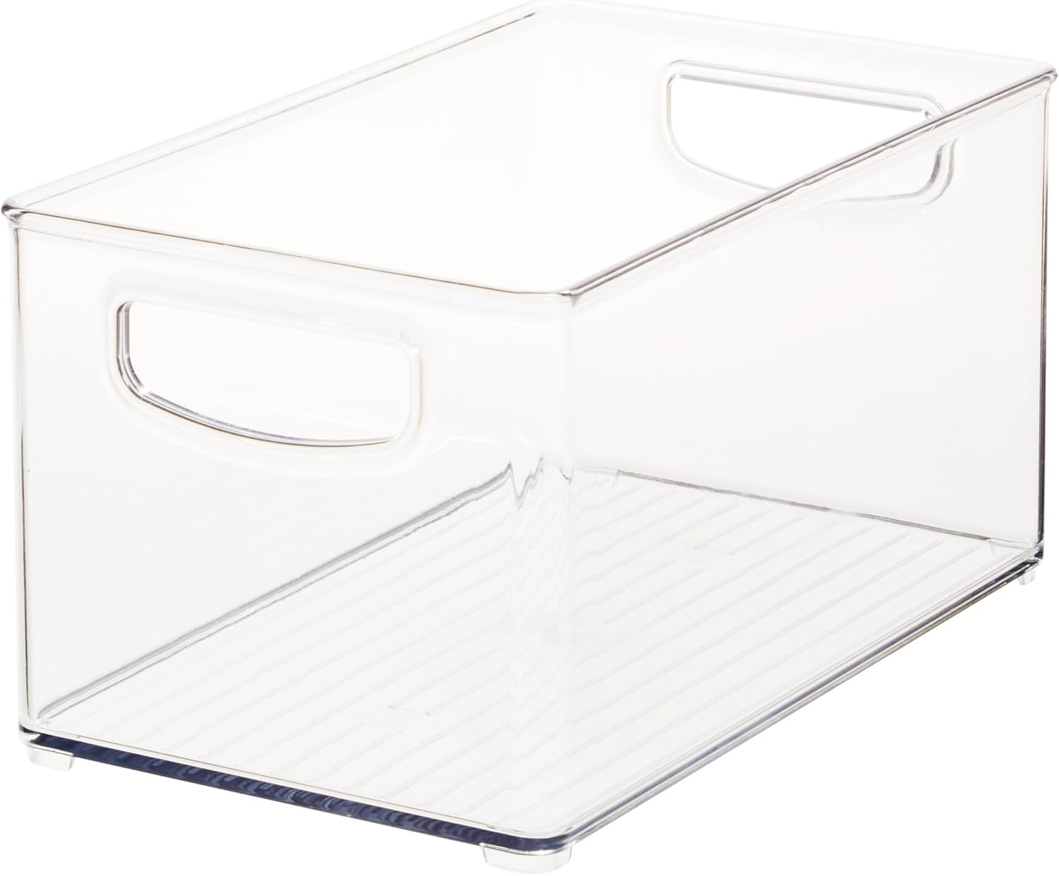 Stackable Clear Plastic Bin | Kitchen Organizers and Storage, for Fridge and Pan