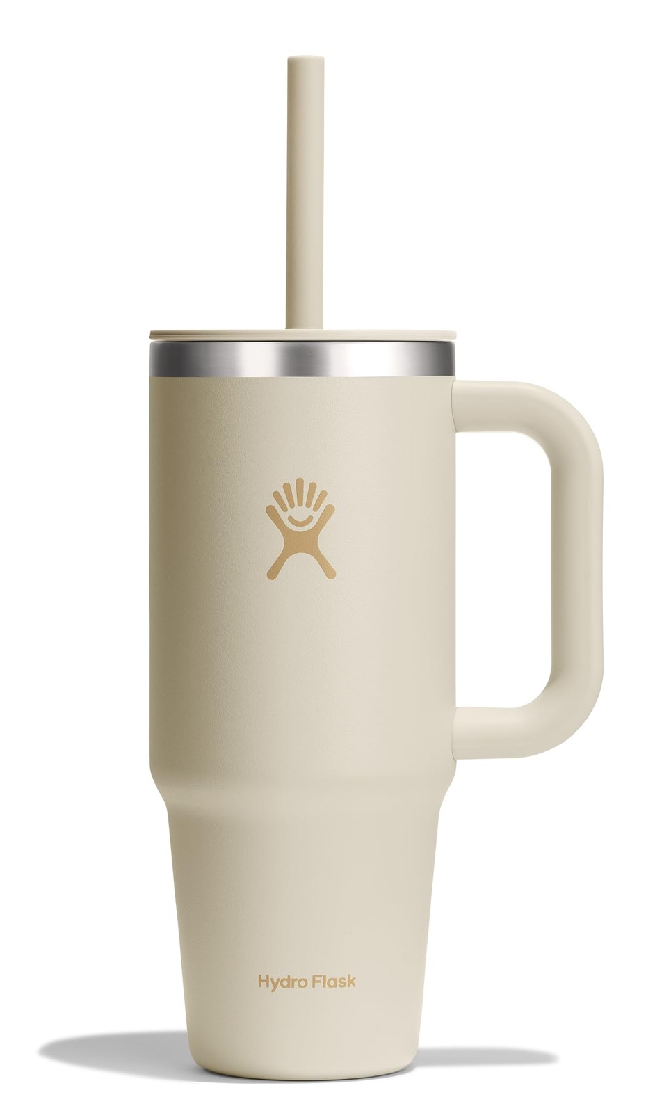 Hydro Flask Travel Tumbler Handle Lid And Straw – Insulated Stainless Steel In