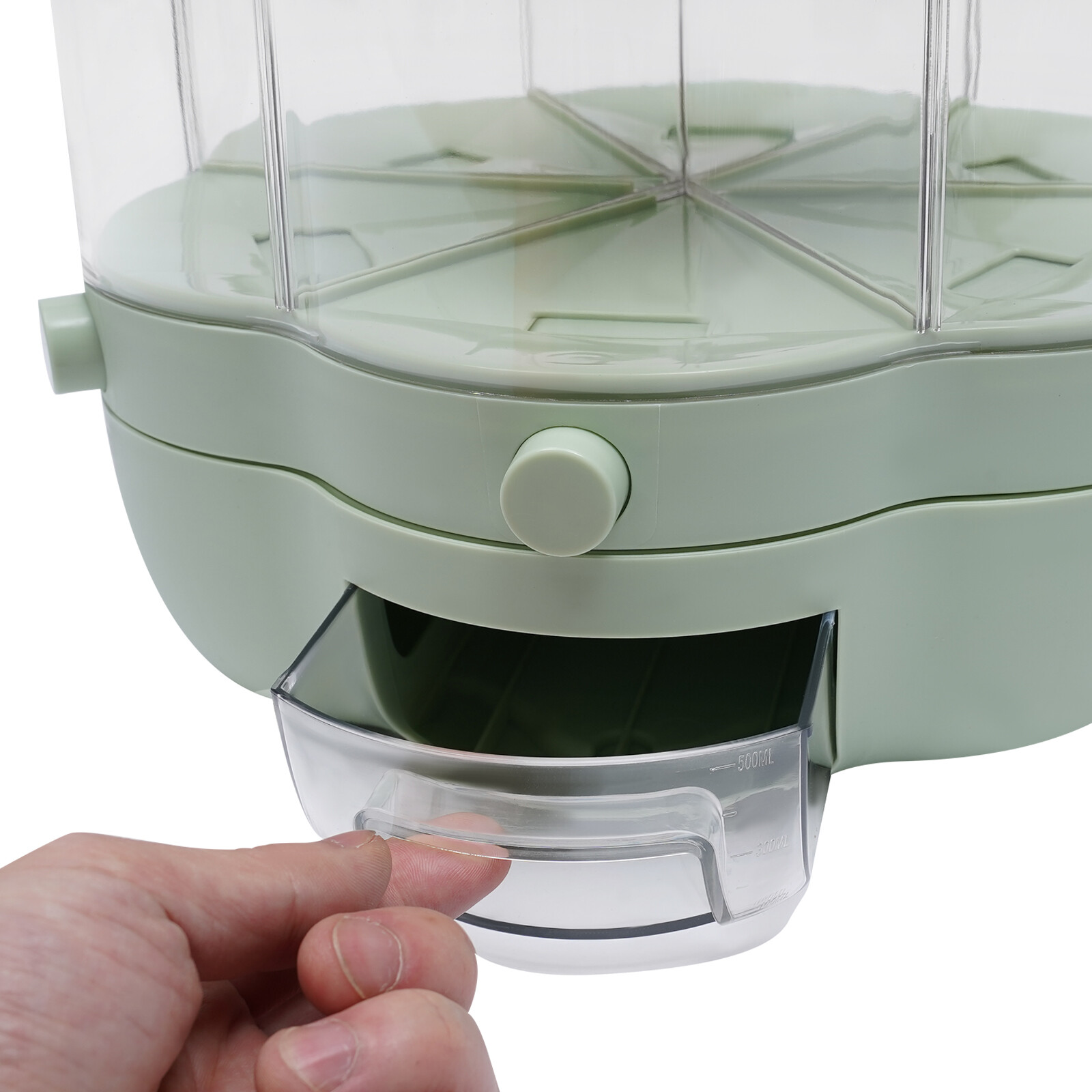 6 Barns Cereal Dispenser Rice Grain Dry Food Storage Container 360 Rotatable 8kg