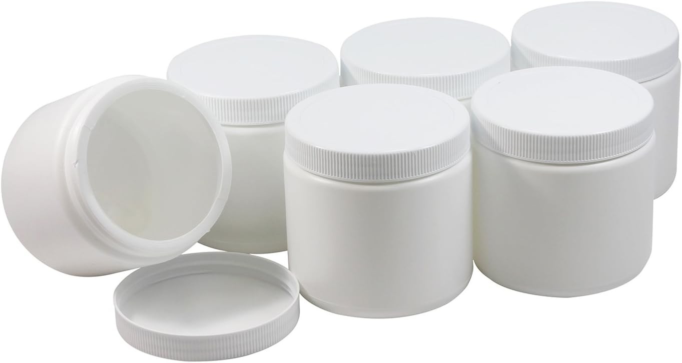 Plastic Containers with Screw on Lids 16 oz Quart Hot or Cold Freezable Food …