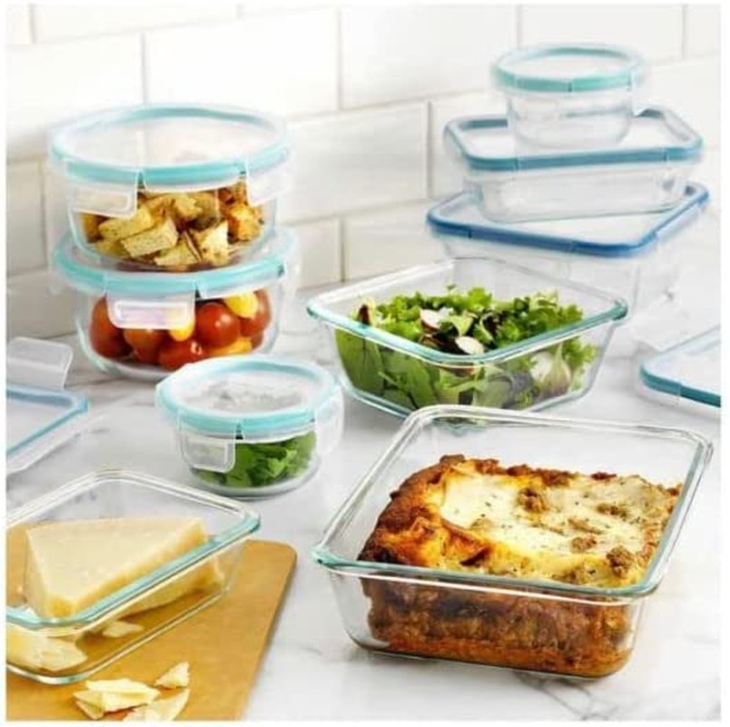 Pure Pyrex 18-Piece Glass Food Storage Set