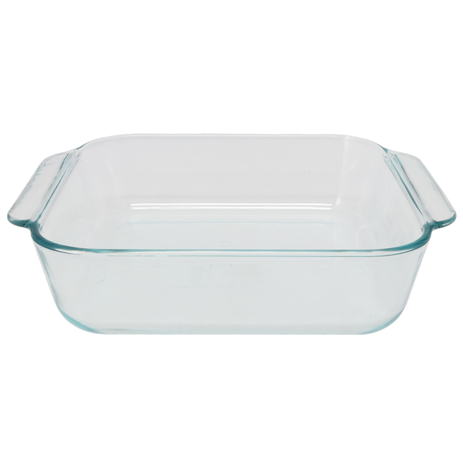 Pyrex 222 Square 2qt Clear Easy Grab Glass Food Storage Casserole Baking Dish