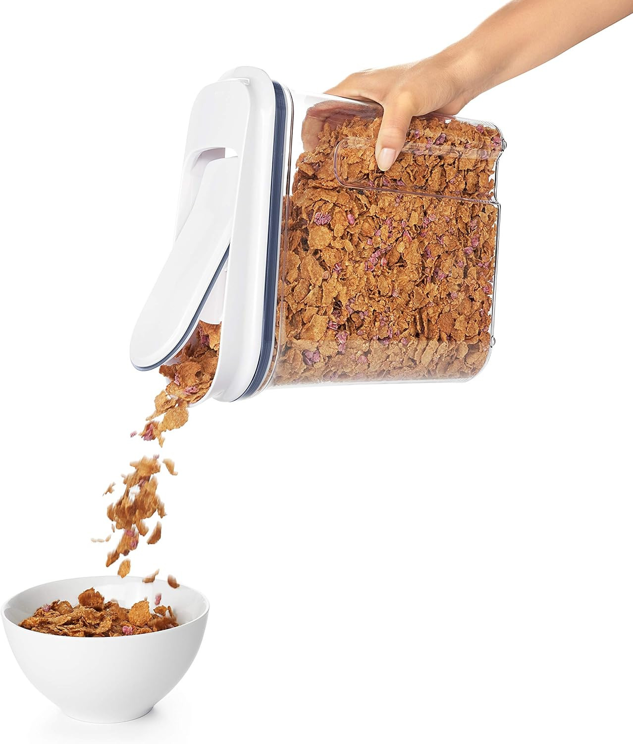 OXO Good Grips Airtight POP Cereal Dispenser – 3.4 Qt Medium Size