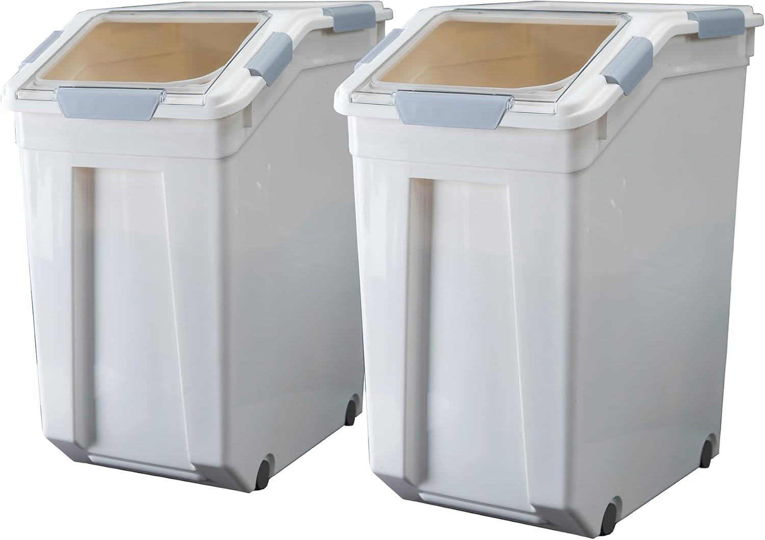33 Liter / 50 Lbs Rice Storage Container with Measuring Cup, BPA Free, for Rice