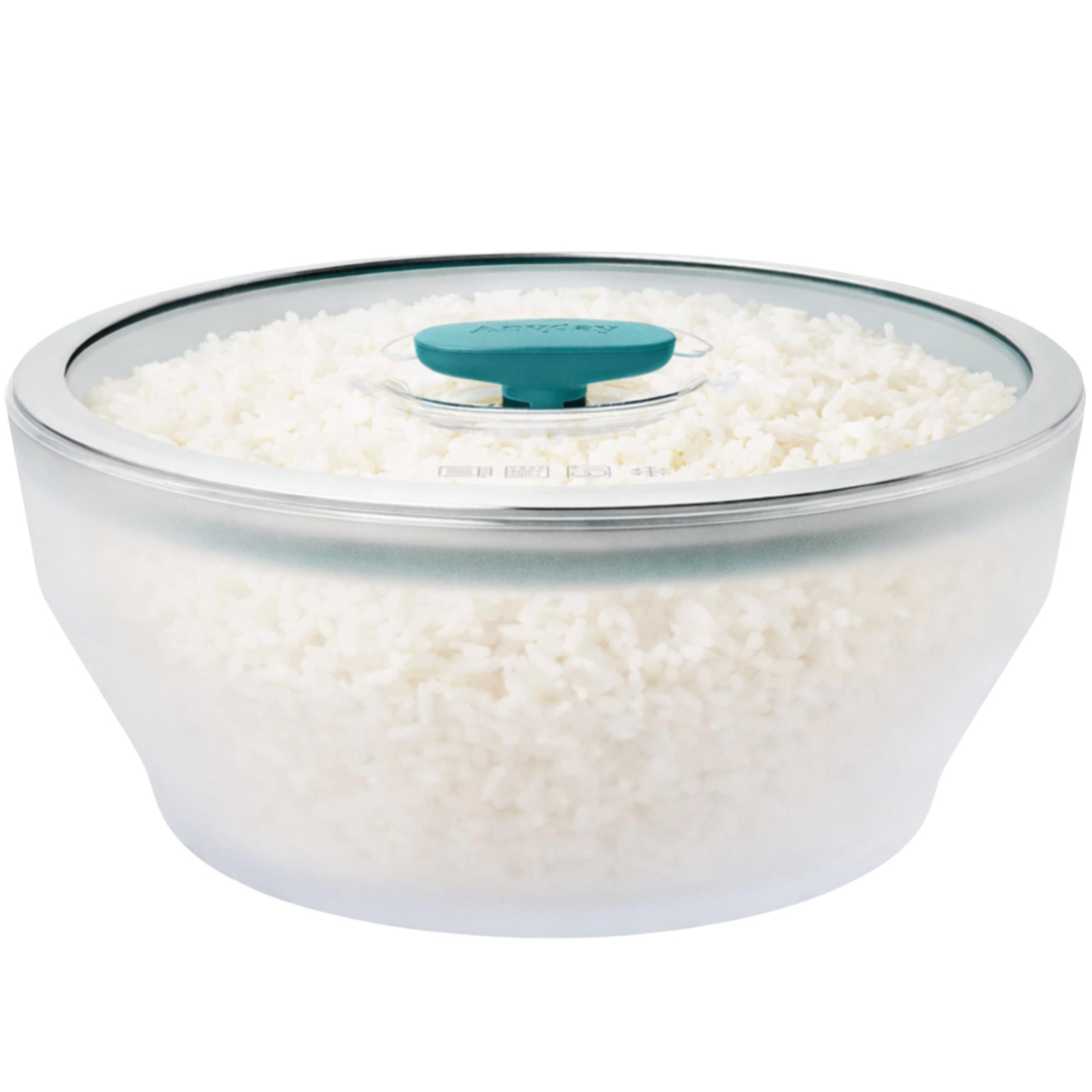 Anyday 12-Cup Microwave Rice Cooker with Glass Lid – Microwavable Safe Glass …