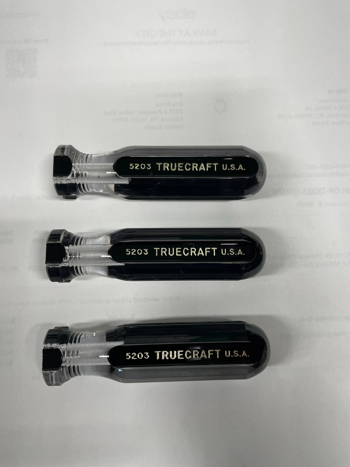 Blank Screw Driver Handles (3 PACK) FREE SHIPPING