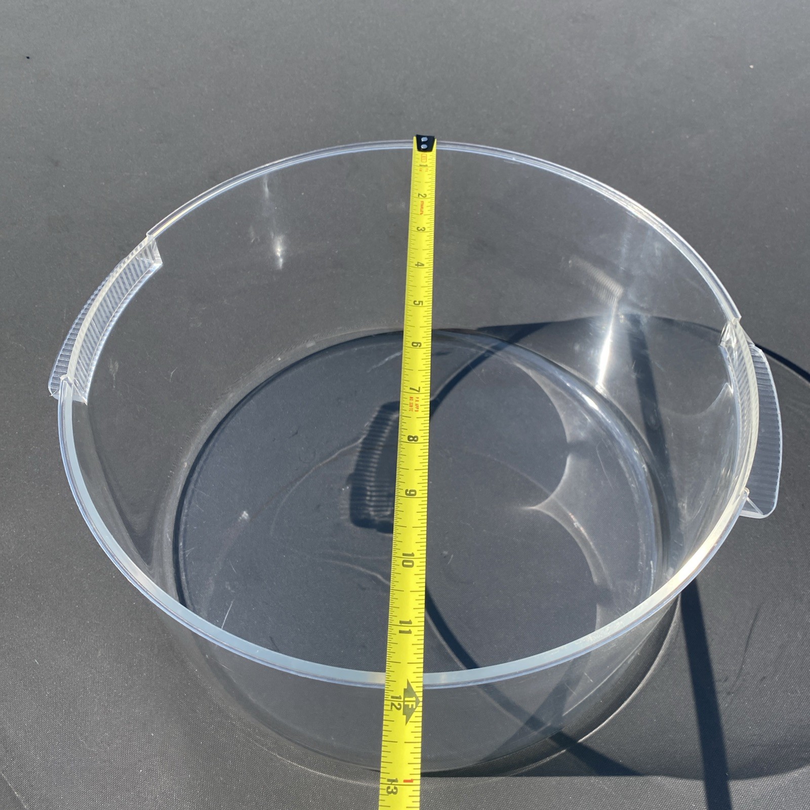 Precidio ~Clear ~Cake~Dessert~Container~Melamine~Plate With Dome~Round~Durable