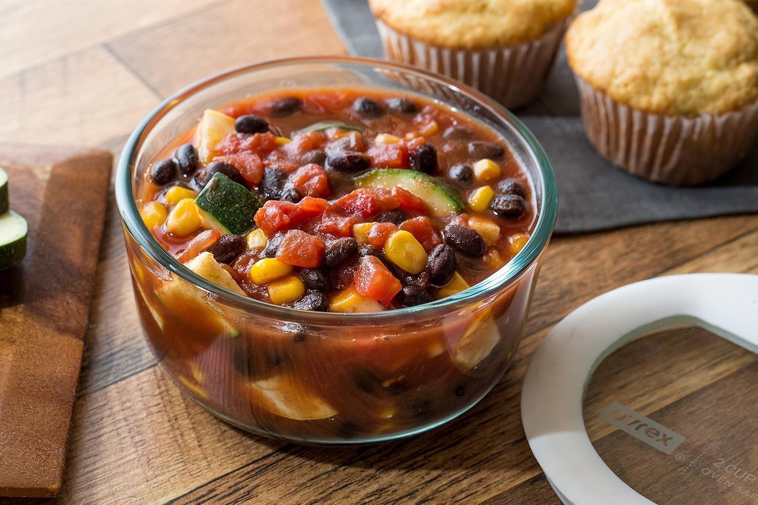 Simply Store 2-Cup Round Glass Food Storage Dish