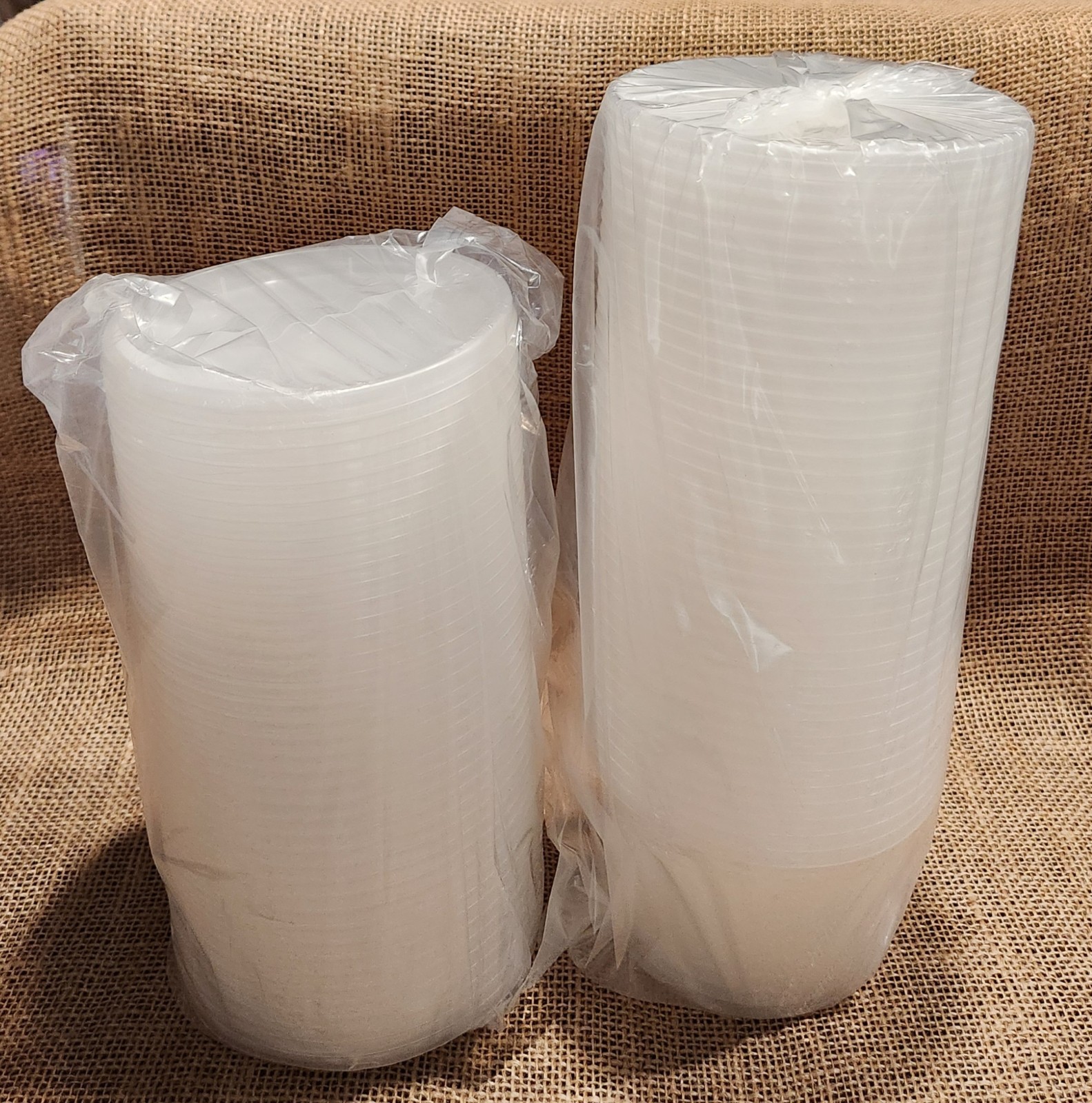 240 16 OZ HEAVY DUTY Round Deli / Soup Containers w/Lids MICROWAVABLE
