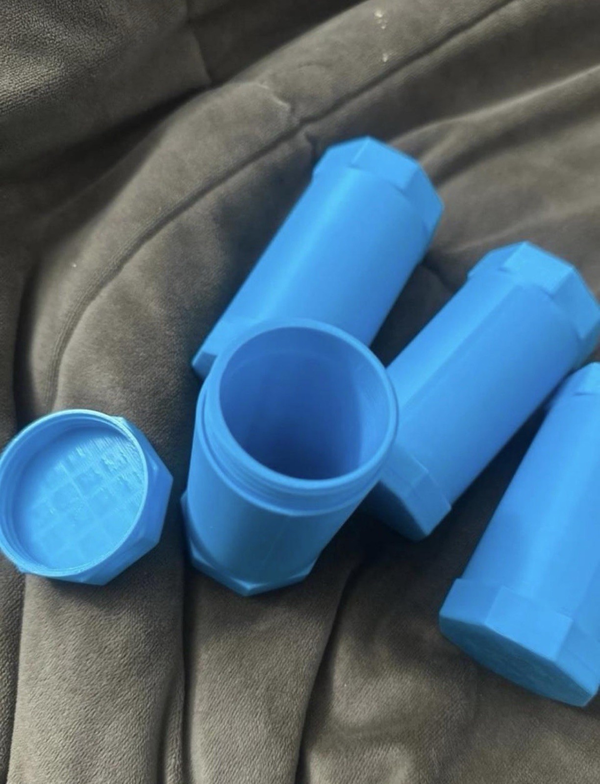 (x3) Custom Smell-Proof Stash Pod Storage Containers