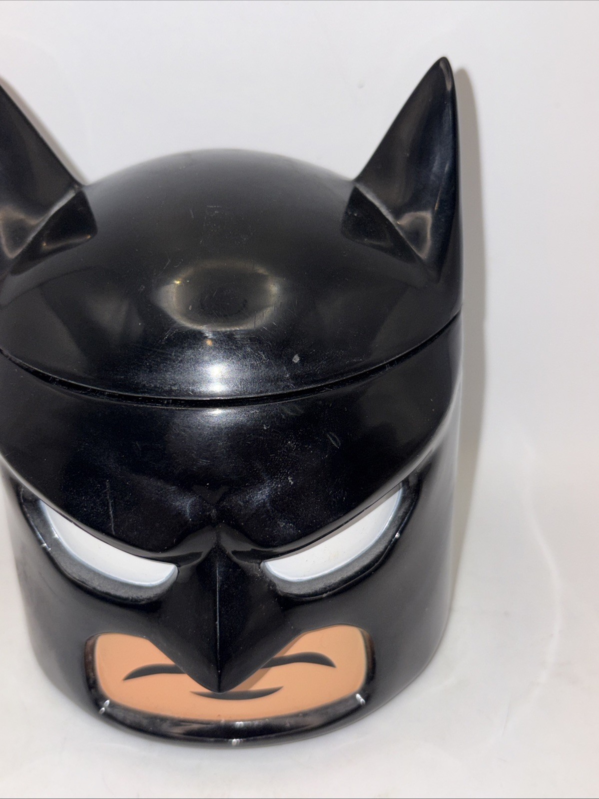 Zak! Designs Batman Head Food Container DC Comics Loot Crate Exclusive LEGO STYL