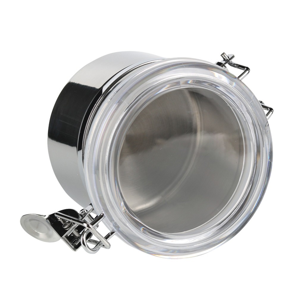 Food Vacuum Sealed Container For Backpacking 1Pcs Silver Stainless Steel