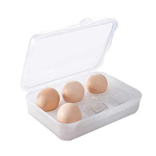 Refrigerator Egg Holder Keeper Carrier Deviled Tray Storage Container Fridge