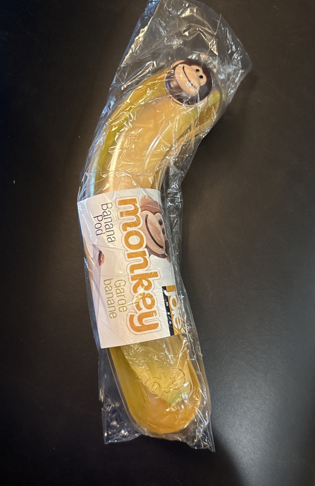 Joie Monkey Banana Pod Storage Container For Kids/Adults Lunch Boxes New!