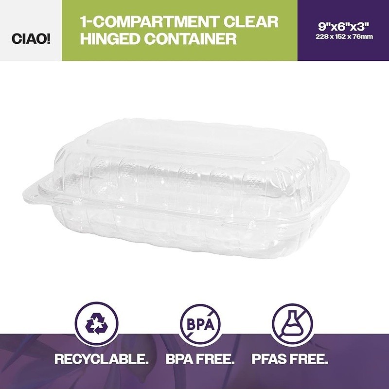 Durable Stackable Freezable Polypropylene Storage Container Kitchen Organizer US