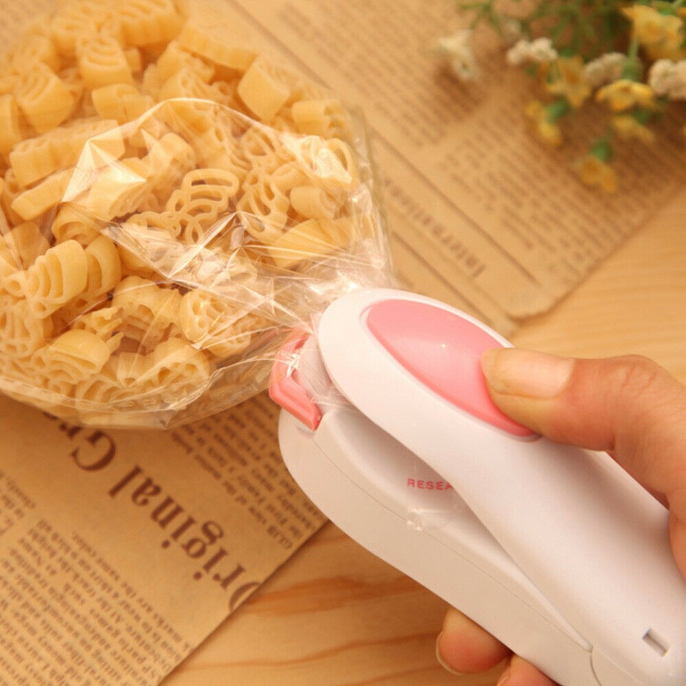 Mini Heat Sealing Machine Food Storage Airtight Reusable Kitchen