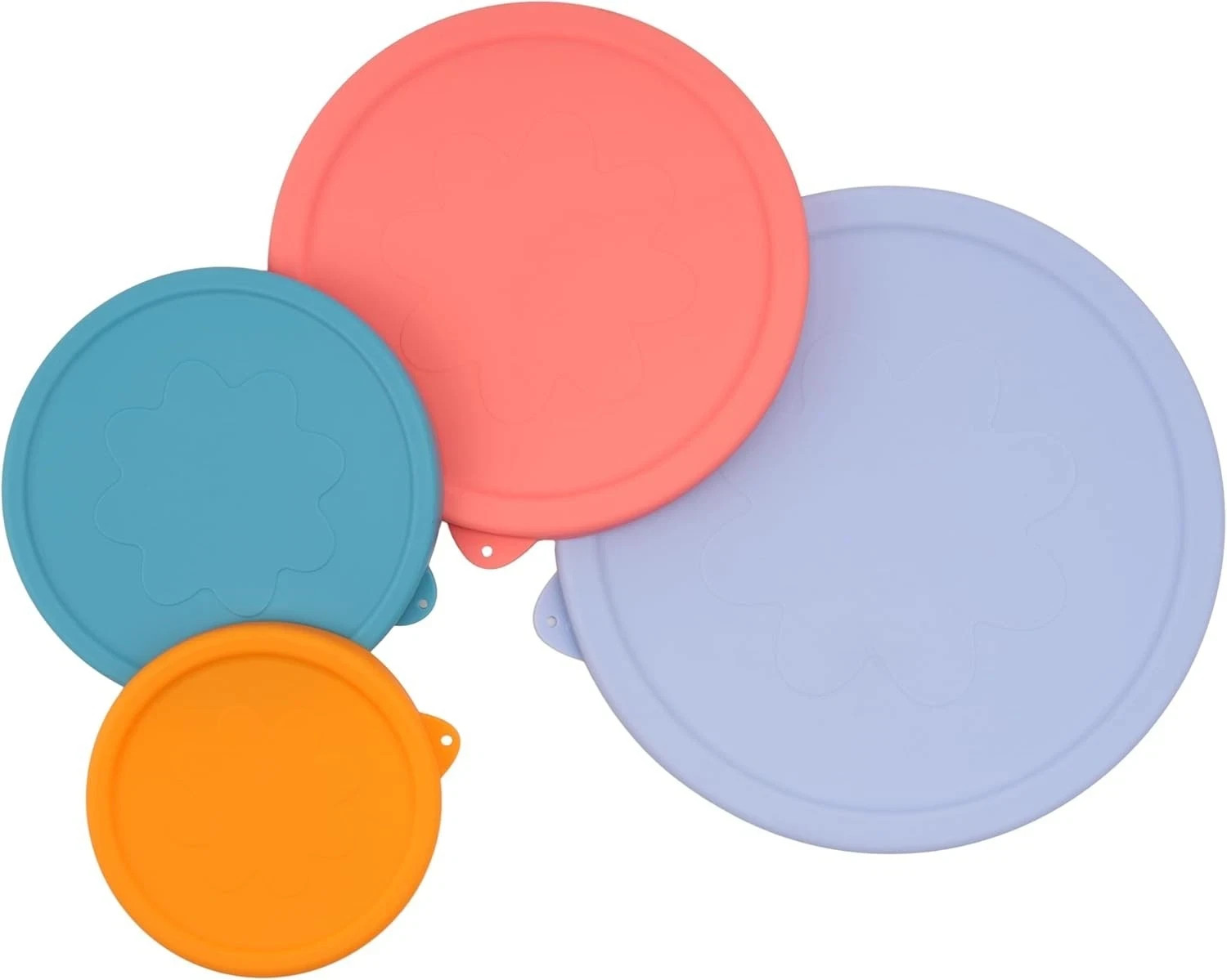 4 Pack Silicone Replacement Lids for Pyrex 7401-S 3-Cup, 7402-S 6-Cup, 7403-S 10