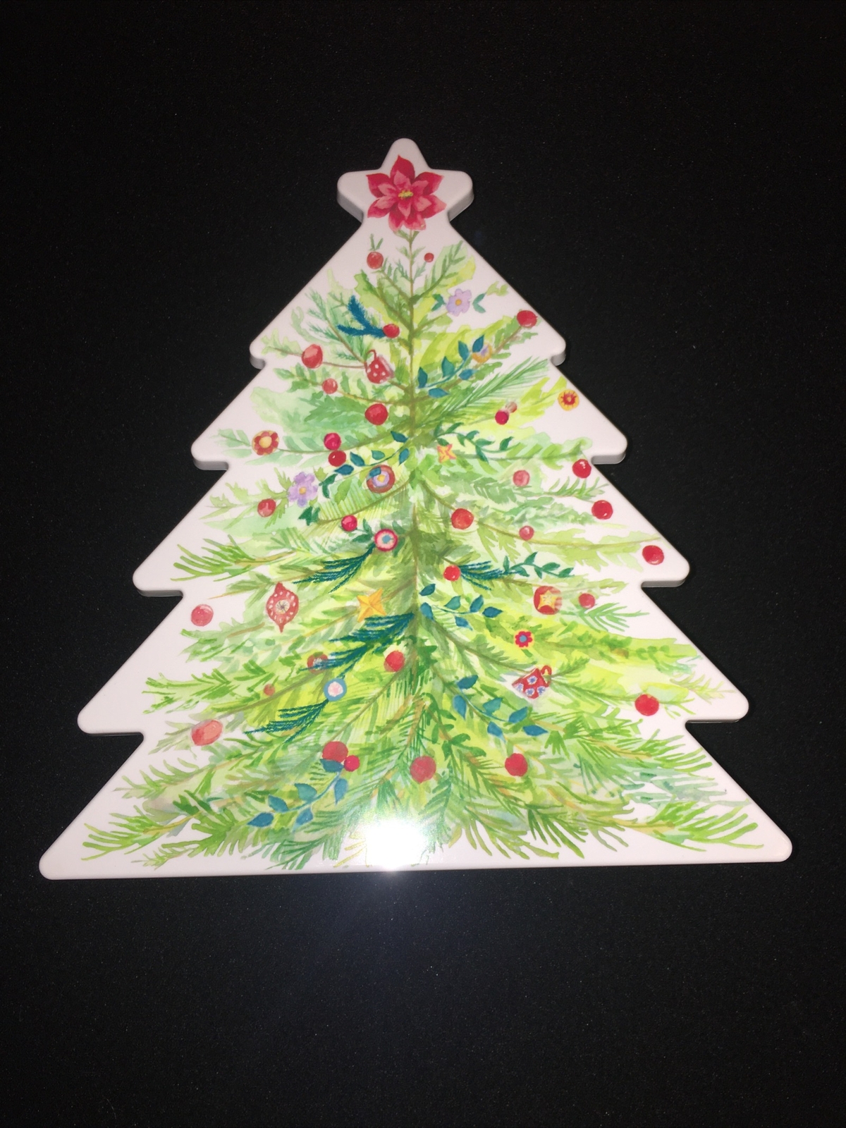NWT The Pioneer Woman Christmas Tree Cookie Container Holiday Baking New