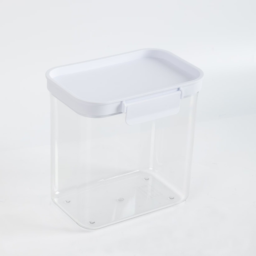 Medium Rectangular Pantry Storage Canister, Kitchen Food Storage Container for