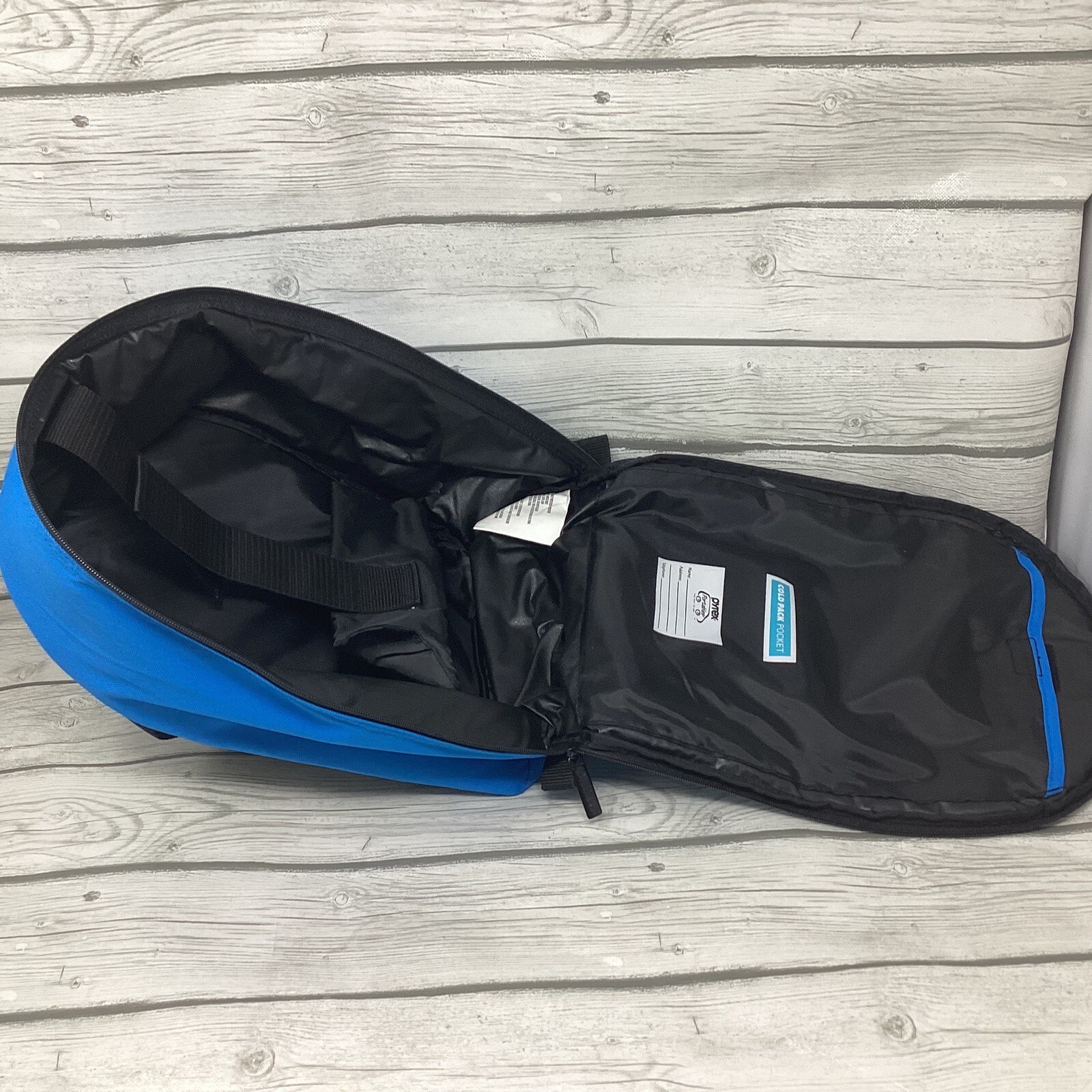 Pyrex Portables The Way To Go Round Insulated Blue Carrier Carrying Case