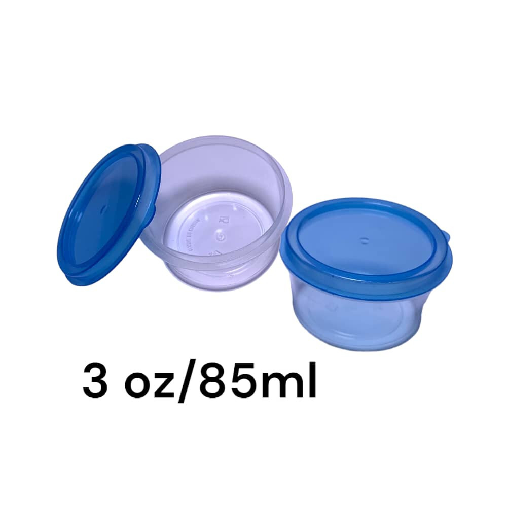 Mini Plastic Food Container Storage 8-pcs Multi-color