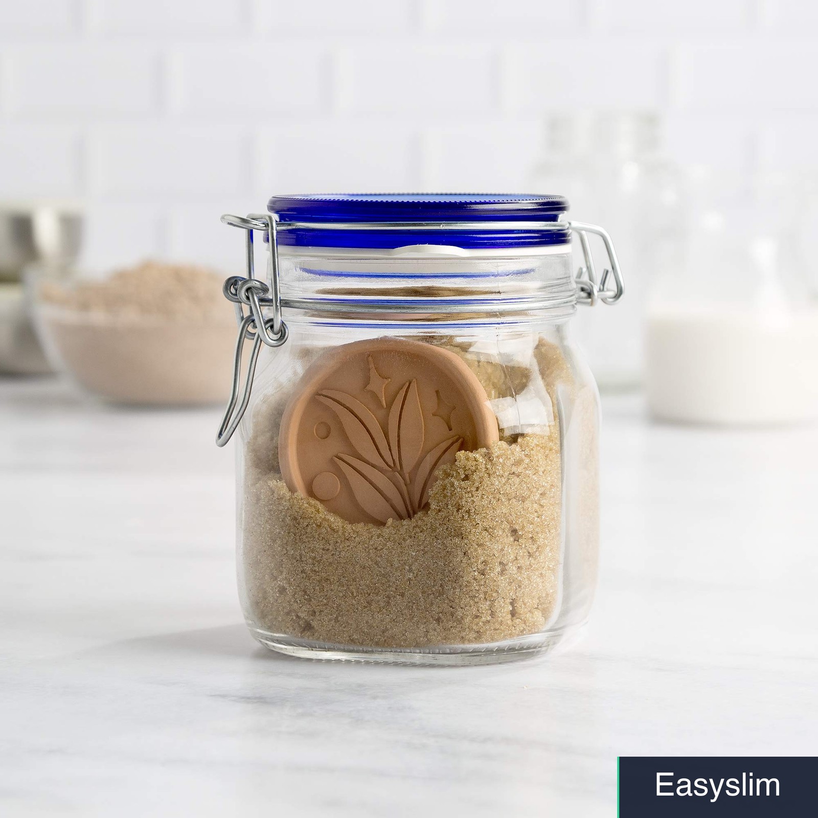 Brown Sugar Saver Disc 2 Pack Terracotta Reusable Food Safe Storage
