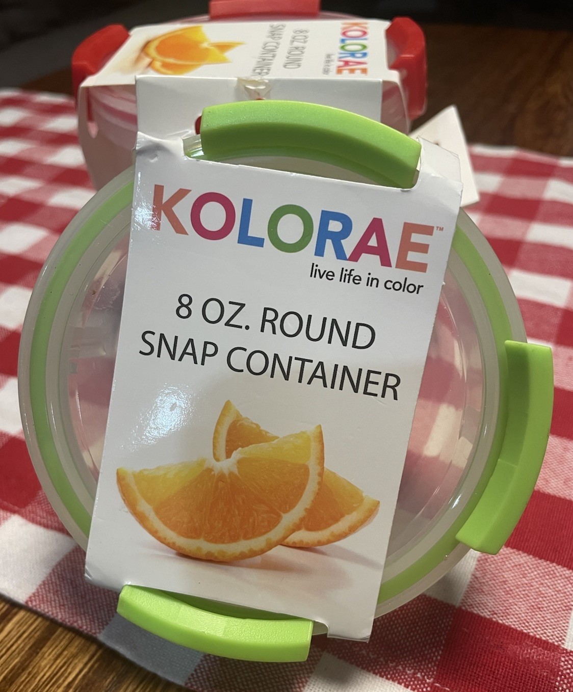 NEW Set Of Three Kolorae 8 oz Snap Lock Bowls, Perfect For Lunch On The Go!