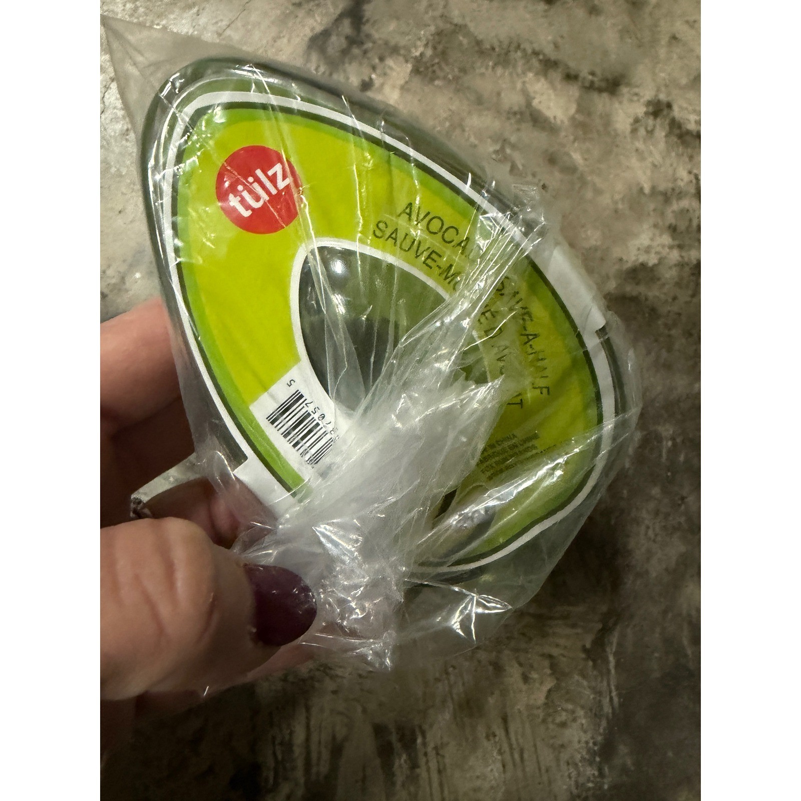 NEW In Package TUILZ Avocado Saver / Avocado Storage Container Half Avocado