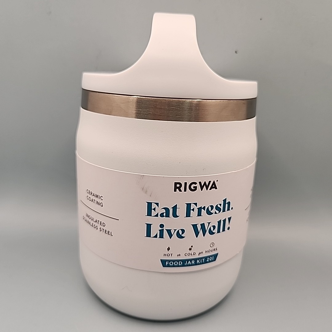 Rigwa Life 20 Oz. POD Food Jar Kit, Snowbird POD20_SNBD Rigwa Life POD20_SNBD