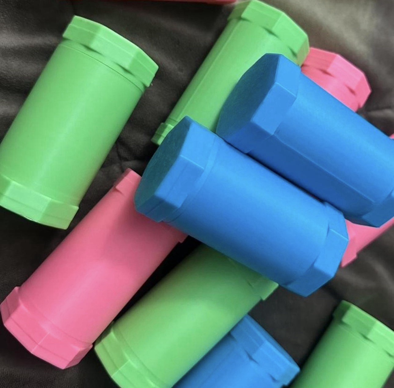 (x3) Custom Smell-Proof Stash Pod Storage Containers