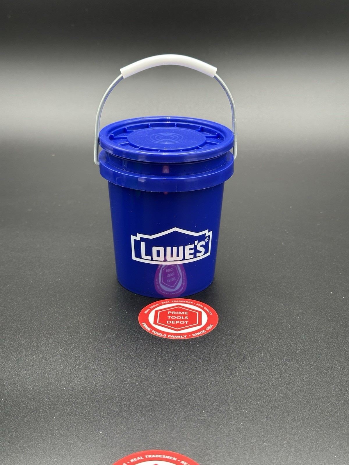 Lowe’s Mini Bucket & Lid, BPA-Free Plastic Storage Pail – Crafts, Tools, Gifts