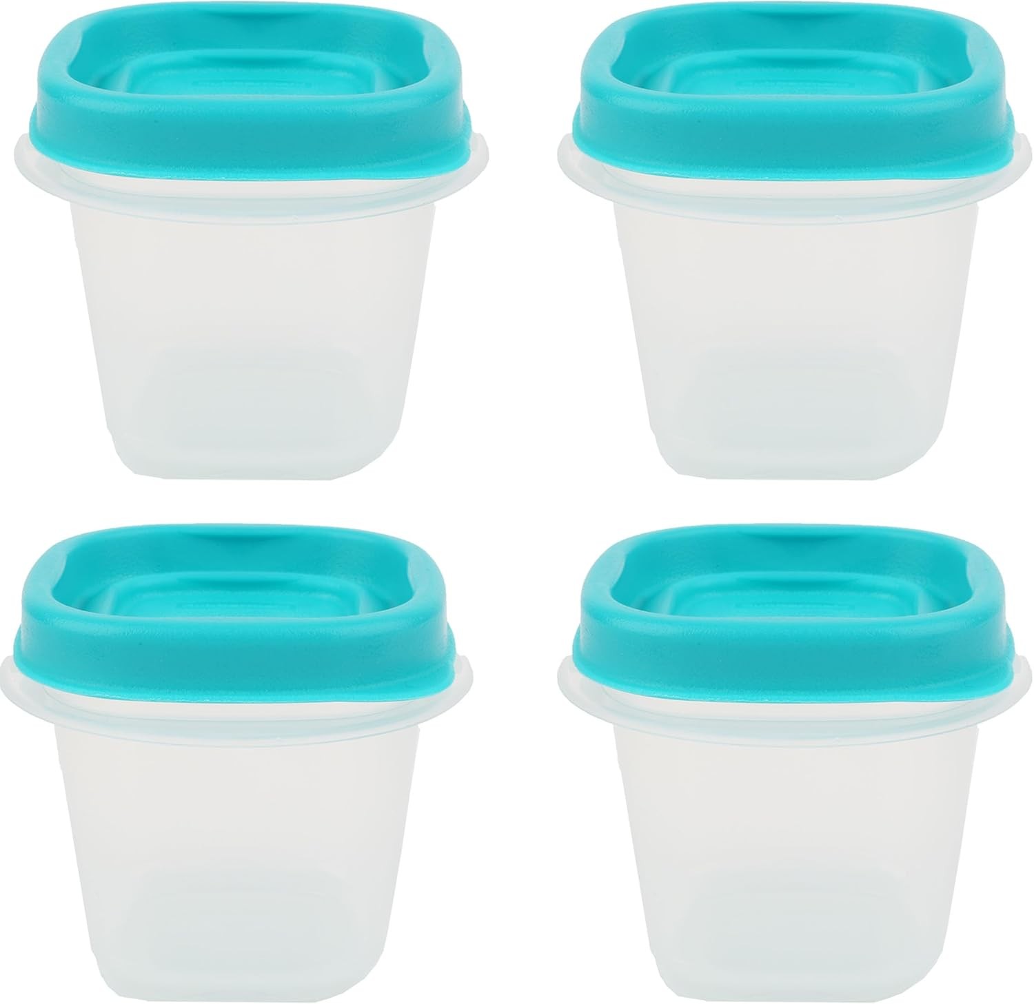 Rubber maid Food Storage Containers Two Cup Food Storage Containers 7 Piece Set