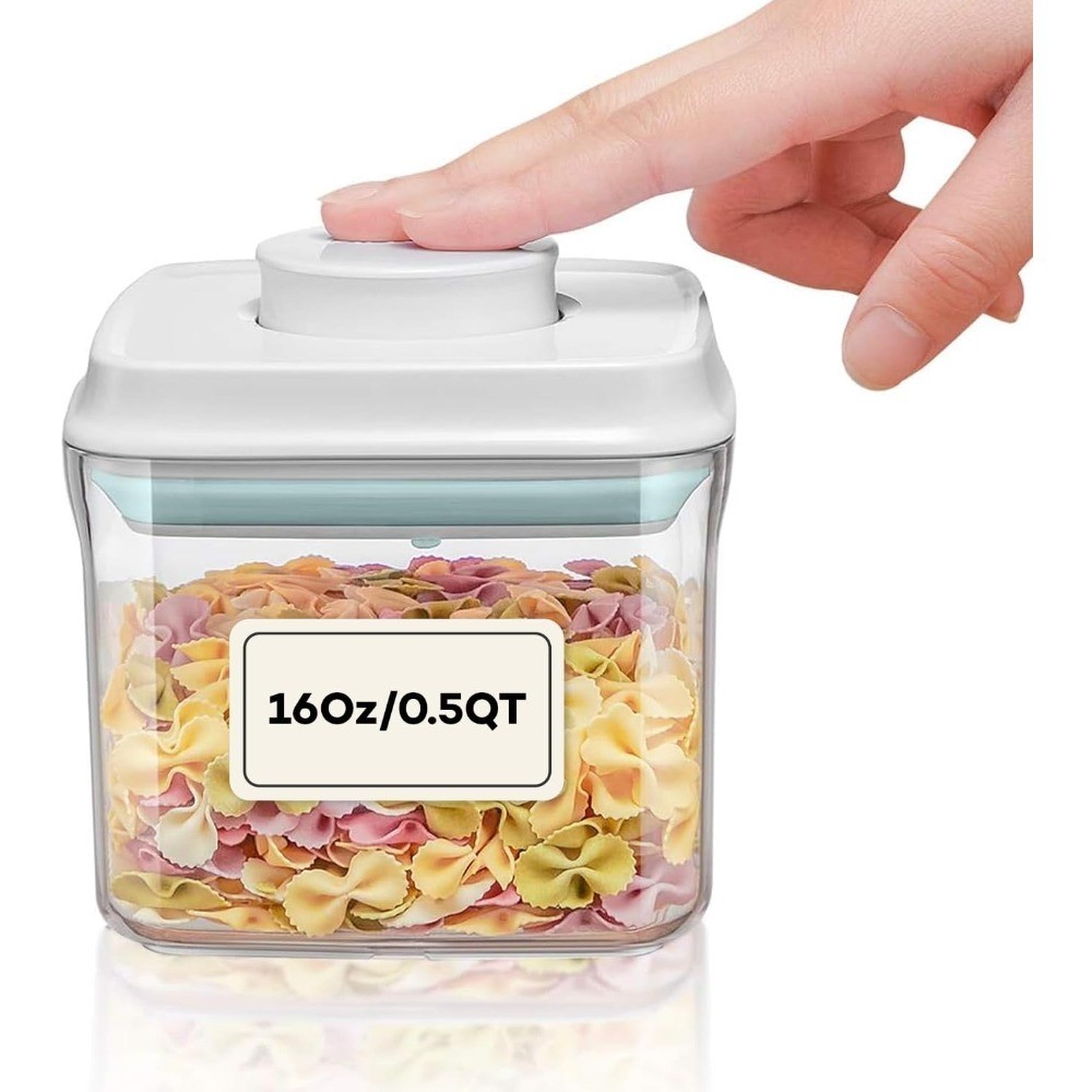 Bop Top Airtight Food Storage Containers with Lid 2 Cups / 16 oz | Kitchen