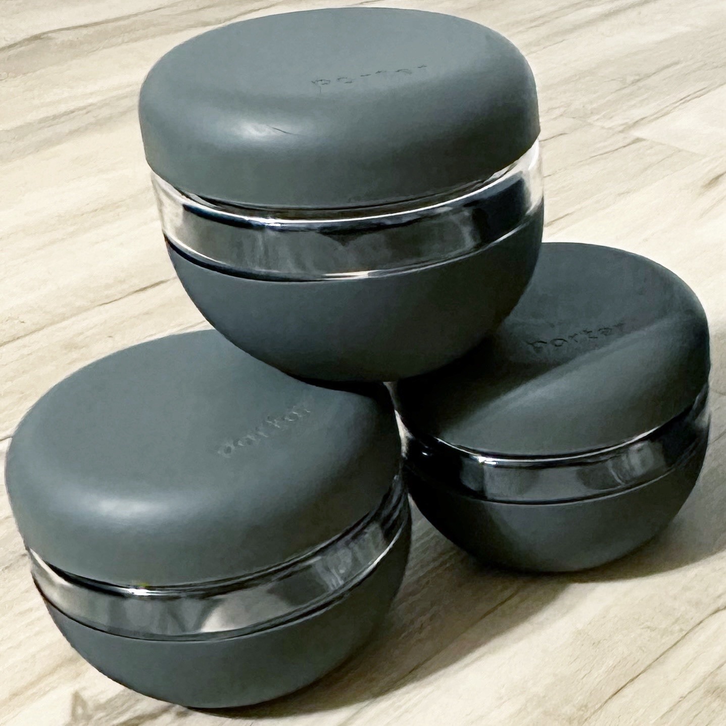 W&P Porter Seal Tight Lunch Bowl w/Lid Charcoal 16 Oz Leak & Spill Proof Set 3