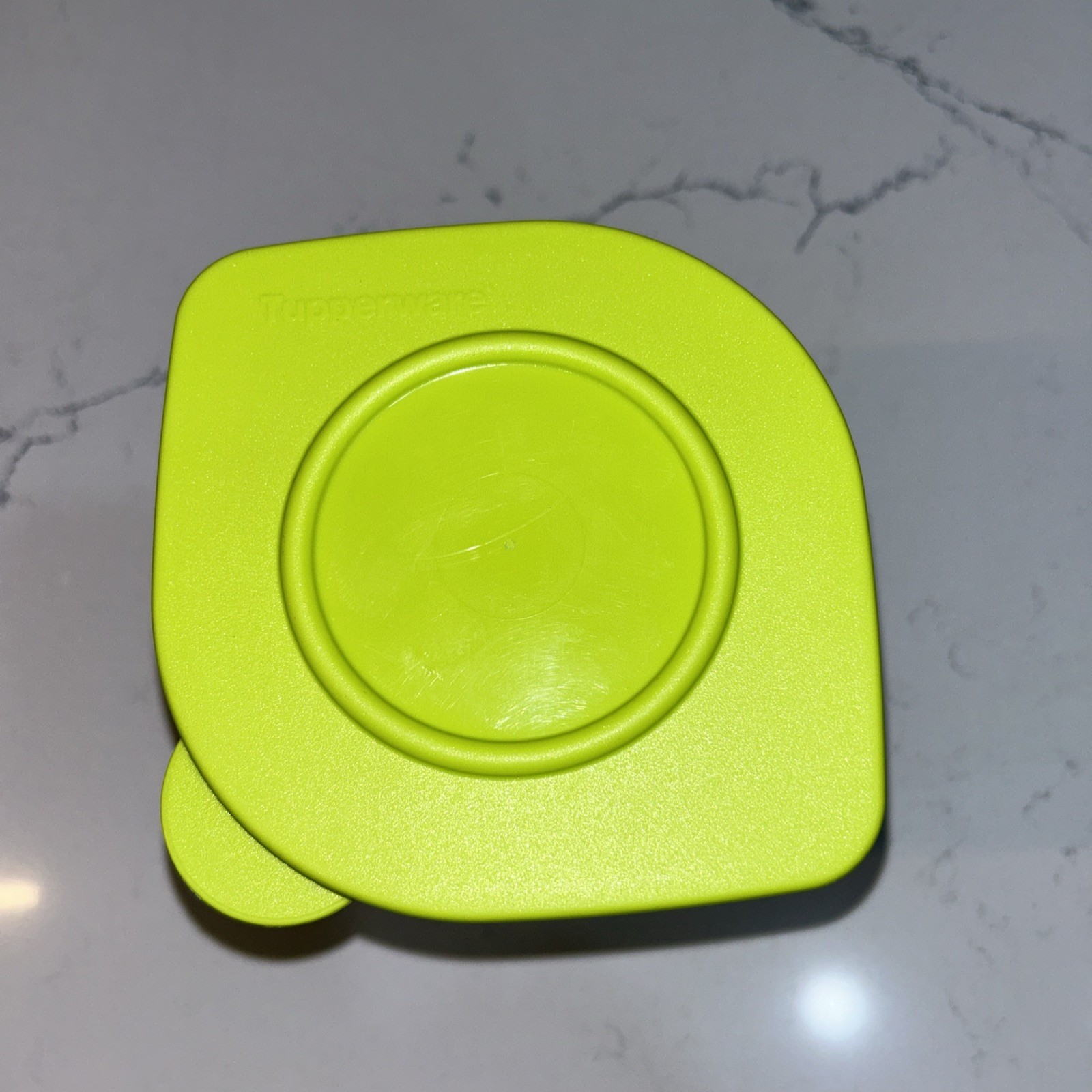 Tupperware Modular Mates Container ~ 5057A Lime Green ~ Rounded Rectangle