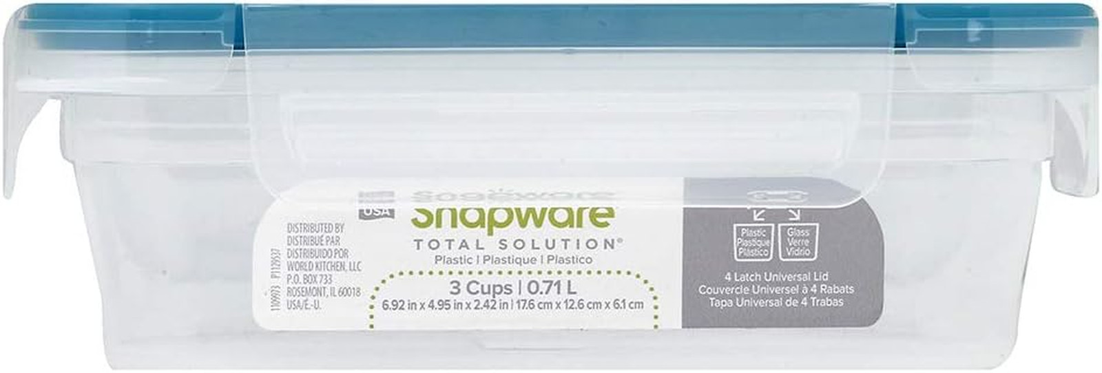 Airtight 5-Pack Food Storage Containers with BPA-Free Locking Lids