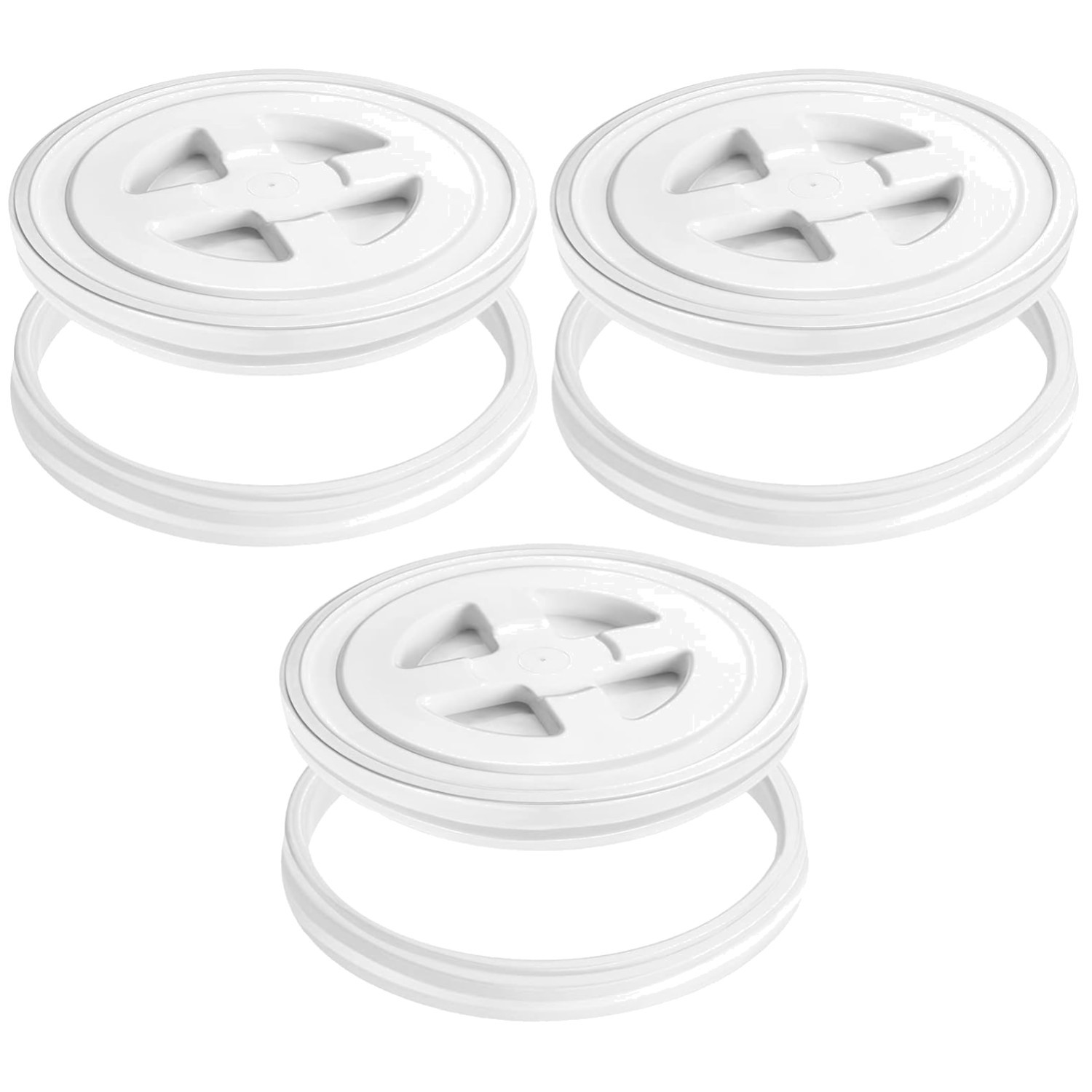 Twist Lid Reusable Seal for Food Storage Pet Chicken Feeders