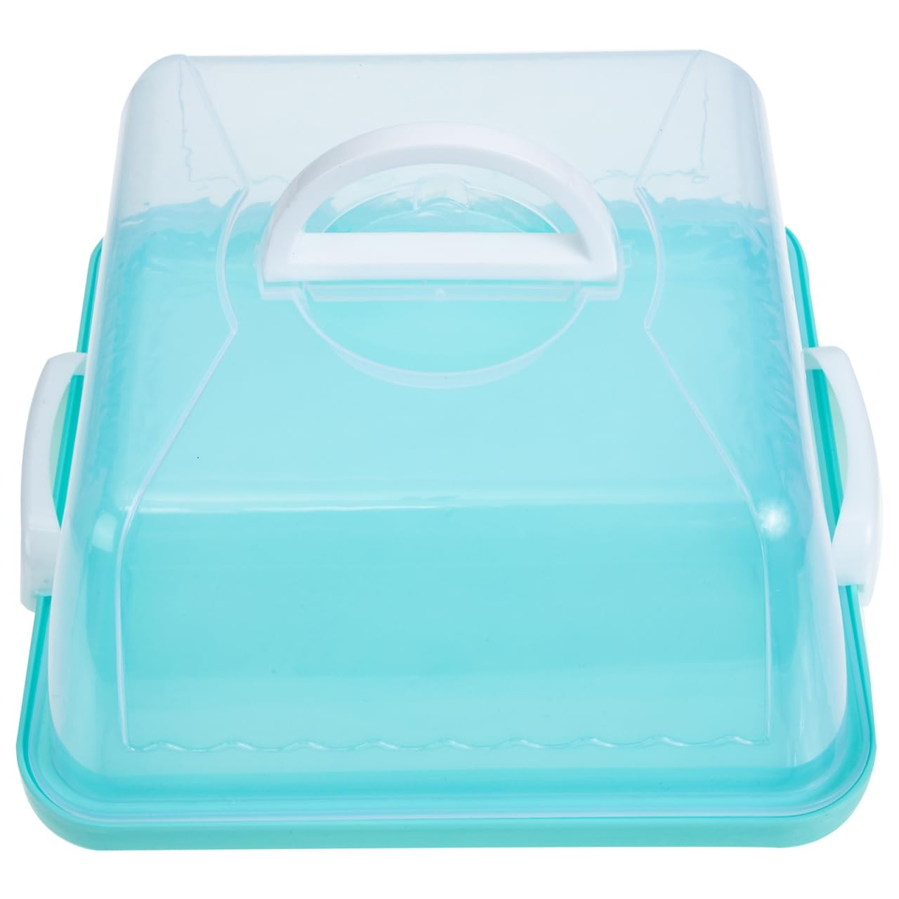 Portable Cake Box Round Cake Cover Square Cake Carrier Cake Stand Cupcake Hol…