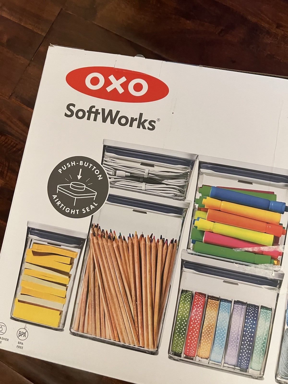 OXO SoftWorks POP Storage Containers – 8-Piece Set – Airtight & Dishwasher Safe