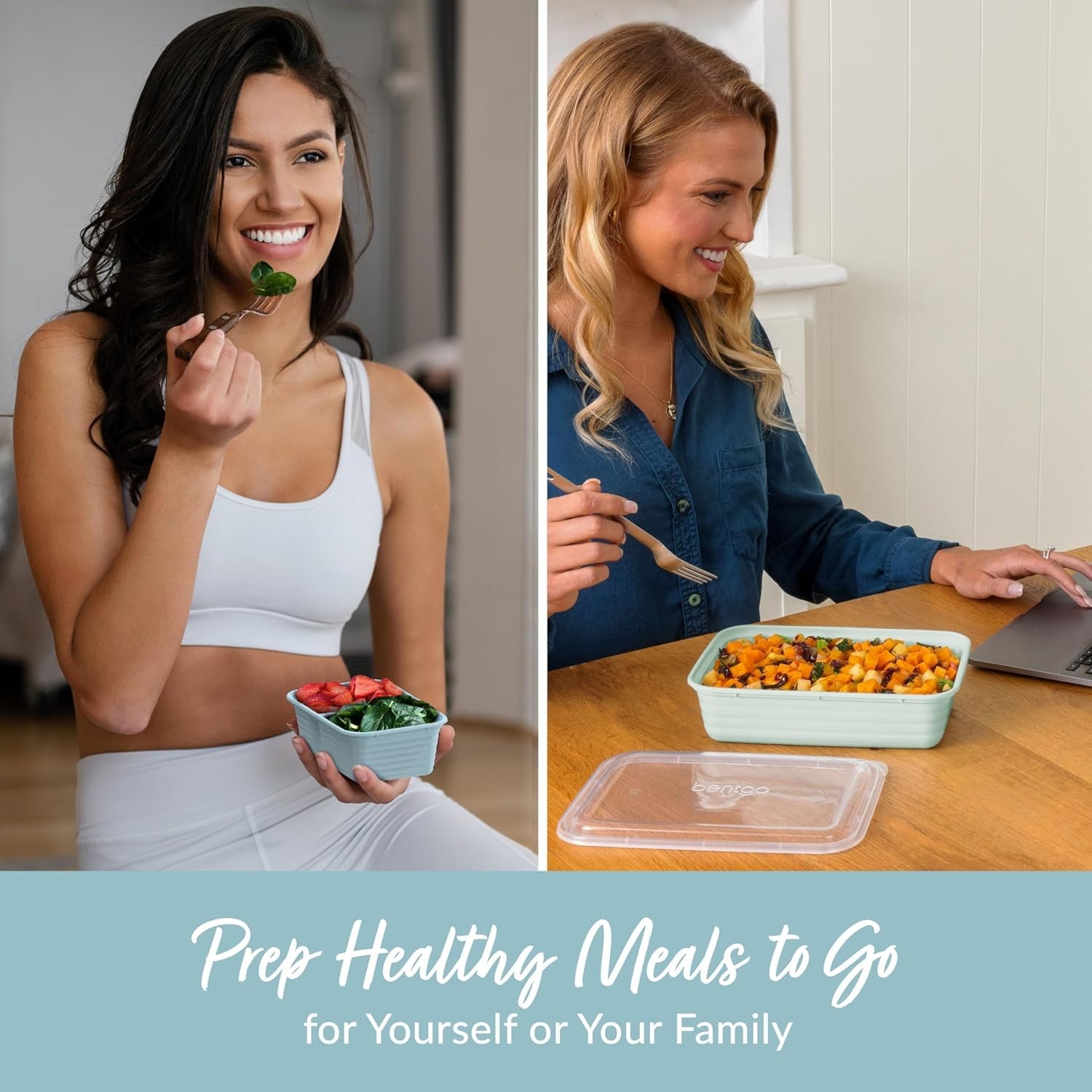 60 Piece Meal Prep Food Container Set BPA Free Microwave Safe Floral